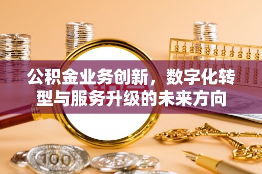 永康公积金业务创新，数字化转型与服务升级的未来方向