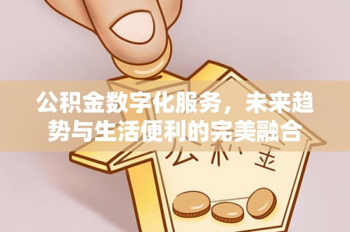 永康公积金数字化服务，未来趋势与生活便利的完美融合