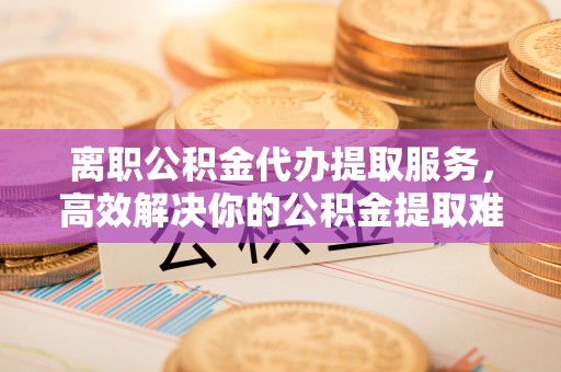 永康离职公积金代办提取服务，高效解决你的公积金提取难题