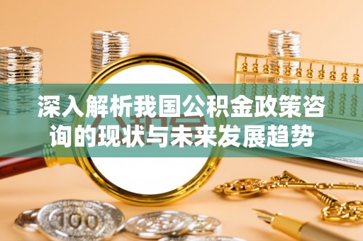 永康深入解析我国公积金政策咨询的现状与未来发展趋势