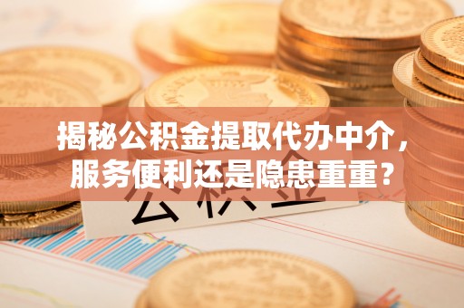 永康揭秘公积金提取代办中介，服务便利还是隐患重重？