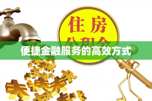 永康便捷金融服务的高效方式