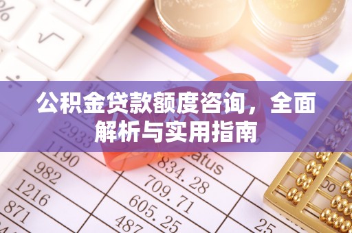 永康公积金贷款额度咨询，全面解析与实用指南