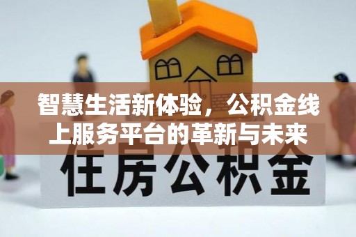 永康智慧生活新体验，公积金线上服务平台的革新与未来