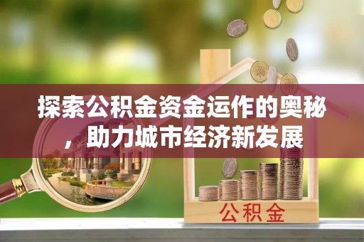 永康探索公积金资金运作的奥秘，助力城市经济新发展