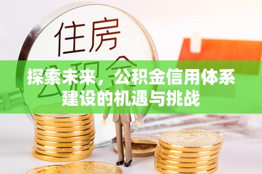 永康探索未来，公积金信用体系建设的机遇与挑战