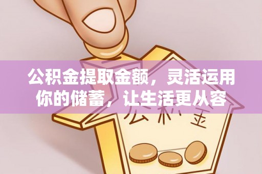 永康公积金提取金额，灵活运用你的储蓄，让生活更从容